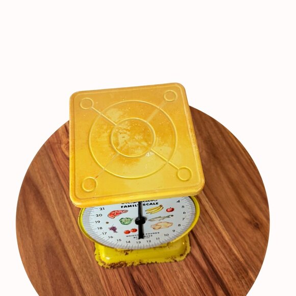 VTG American Family Kitchen Scale Retro Farmhouse Decor Rustic Charm Functional - Picture 7 of 16